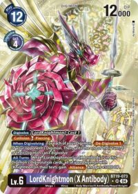 LordKnightmon (X Antibody) (Alternate Art) - BT19-073 SR