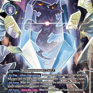 MoonMillenniummon (Alternate Art) - BT19-075 SR