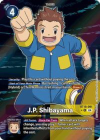 J.P. Shibayama (Release Special Booster 2.0: Box Promotion Pack) - BT18-091 R