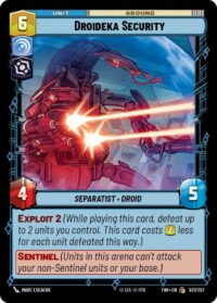 Droideka Security (Foil) - Common - 037/257 Inglés