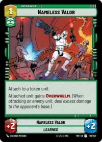Nameless Valor - Uncommon (Foil) - 119/257 Inglés