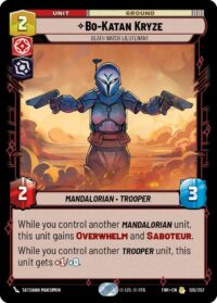 Bo-Katan Kryze - Death Watch Lieutenant - Rare - 130/257 Inglés