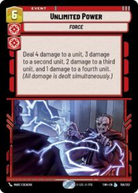 Unlimited Power (Foil) - Legendary - 156/257 Inglés