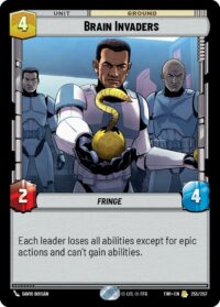 Brain Invaders - Rare - 255/257 Inglés
