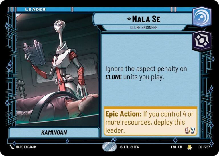 Nala Se - Clone Engineer - Rare - 001/257 Inglés