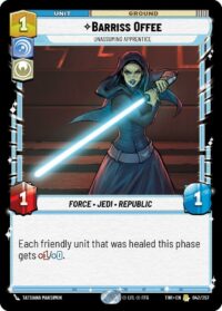 Barriss Offee - Unassuming Apprentice - Rare - 042/257 Inglés