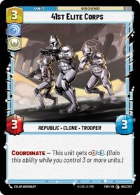 41st Elite Corps (Foil) - Common - 045/257 Inglés