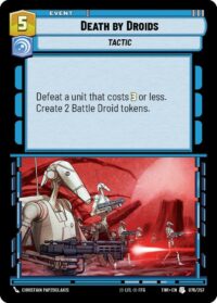 Death by Droids - Uncommon - 076/257 Inglés