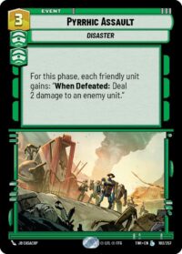 Pyrrhic Assault - Legendary - 103/257 Inglés