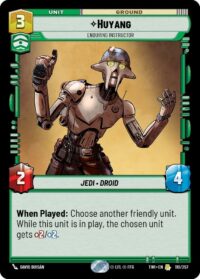 Huyang - Enduring Instructor (Foil) - Rare - 110/257 Inglés
