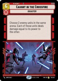 Caught in the Crossfire - Rare - 176/257 Inglés
