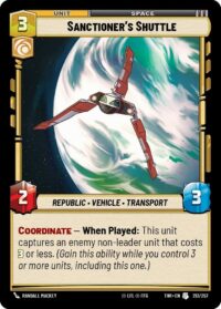 Sanctioner's Shuttle - Uncommon - 213/257 Inglés