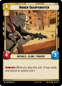 Hidden Sharpshooter - Common - 214/257 Inglés