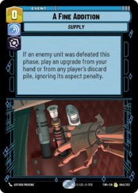 A Fine Addition - Rare - 040/257 Inglés