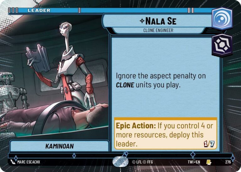 Nala Se - Clone Engineer (Hyperspace) - Rare - 276 Inglés