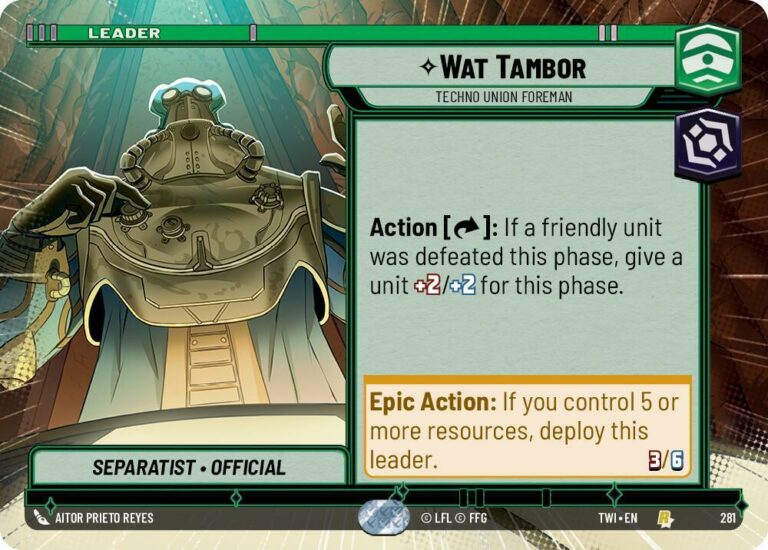 Wat Tambor - Techno Union Foreman (Hyperspace) - Rare - 281 Inglés