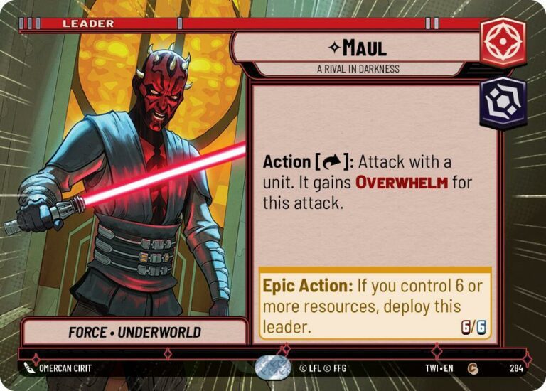 Maul - A Rival in Darkness (Hyperspace) - Common - 284 Inglés