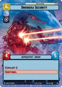 Droideka Security (Hyperspace Foil) - Common - 310 Inglés