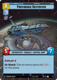 Providence Destroyer (Hyperspace Foil) - Uncommon - 311 Inglés