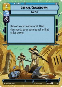 Lethal Crackdown (Hyperspace) - Uncommon - 314 Inglés