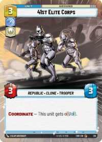 41st Elite Corps (Hyperspace) - Common - 318 Inglés