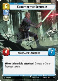 Knight of the Republic (Hyperspace) - Common - 322 Inglés
