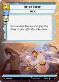 Hello There (Hyperspace) - Uncommon - 325 Inglés