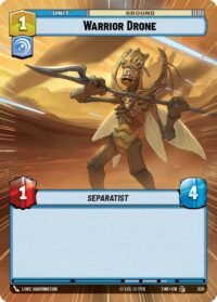 Warrior Drone (Hyperspace Foil) - Common - 330 Inglés