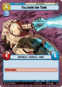 Falchion Ion Tank (Hyperspace) - Common - 338 Inglés