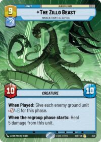 The Zillo Beast - Awoken From The Depths (Hyperspace) - Rare - 340 Inglés