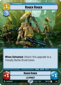 Roger Roger (Hyperspace) - Rare - 342 Inglés