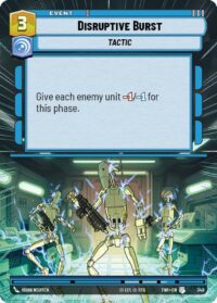 Disruptive Burst (Hyperspace) - Uncommon - 348 Inglés