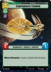 Confederate Courier (Hyperspace) - Common - 352 Inglés