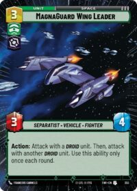 MagnaGuard Wing Leader (Hyperspace Foil) - Uncommon - 355 Inglés