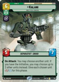 Kalani - Analytical General (Hyperspace) - Rare - 357 Inglés