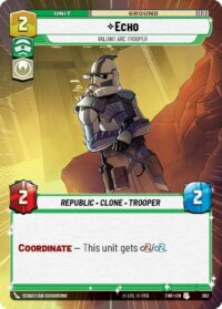 Echo - Valiant ARC Trooper (Hyperspace Foil) - Uncommon - 362 Inglés