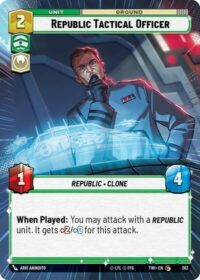 Republic Tactical Officer (Hyperspace) - Common - 363 Inglés