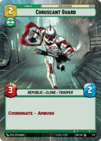Coruscant Guard (Hyperspace) - Common - 377 Inglés