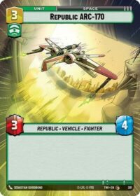 Republic ARC-170 (Hyperspace) - Common - 381 Inglés