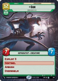 Gor - Grievous's Pet (Hyperspace) - Legendary - 388 Inglés