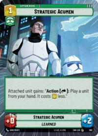 Strategic Acumen (Hyperspace Foil) - Common - 390 Inglés