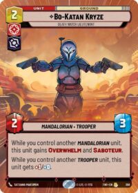 Bo-Katan Kryze - Death Watch Lieutenant (Hyperspace) - Rare - 398 Inglés
