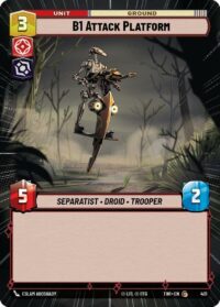 B1 Attack Platform (Hyperspace Foil) - Common - 401 Inglés