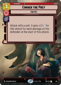 Corner the Prey (Hyperspace Foil) - Rare - 407 Inglés