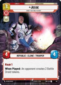 Jesse - Hard-Fighting Patriot (Hyperspace Foil) - Uncommon - 413 Inglés