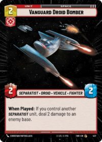 Vanguard Droid Bomber (Hyperspace) - Common - 427 Inglés