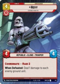 Hevy - Staunch Martyr (Hyperspace) - Uncommon - 431 Inglés