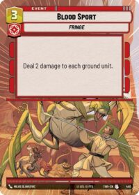 Blood Sport (Hyperspace Foil) - Uncommon - 440 Inglés