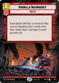 Guerilla Insurgency (Hyperspace) - Rare - 443 Inglés