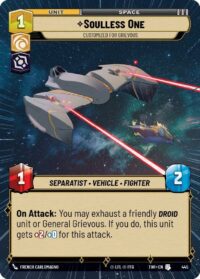 Soulless One - Customized for Grievous (Hyperspace) - Uncommon - 445 Inglés